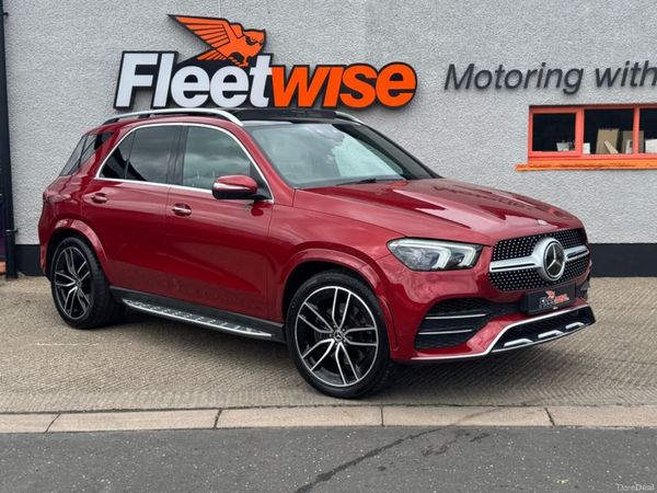 Mercedes-Benz GLE SUV, Diesel, 2020, Red