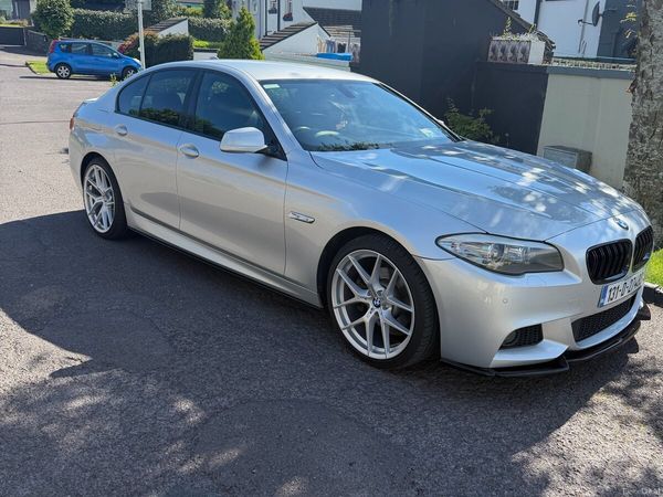 BMW 5-Series Saloon, Diesel, 2013, Silver
