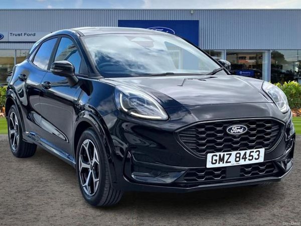 Ford Puma SUV, Petrol Hybrid, 2025, Black