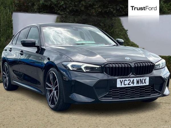 BMW 3-Series Saloon, Petrol, 2024, Black