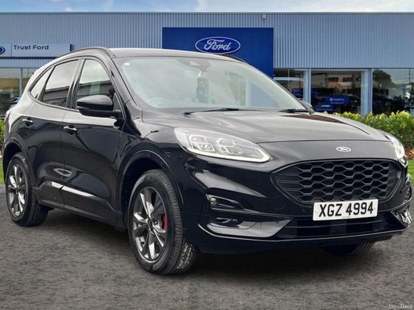 Ford Kuga Estate, Petrol Hybrid, 2022, Black