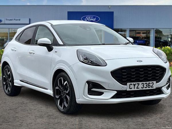 Ford Puma Hatchback, Petrol, 2023, White