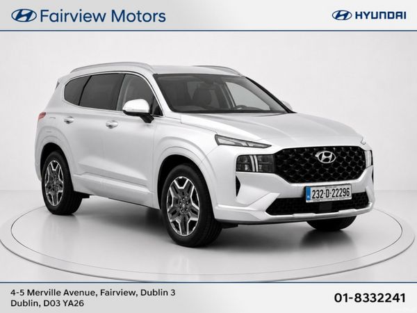 Hyundai Santa Fe SUV, Petrol Plug-in Hybrid, 2023, Silver