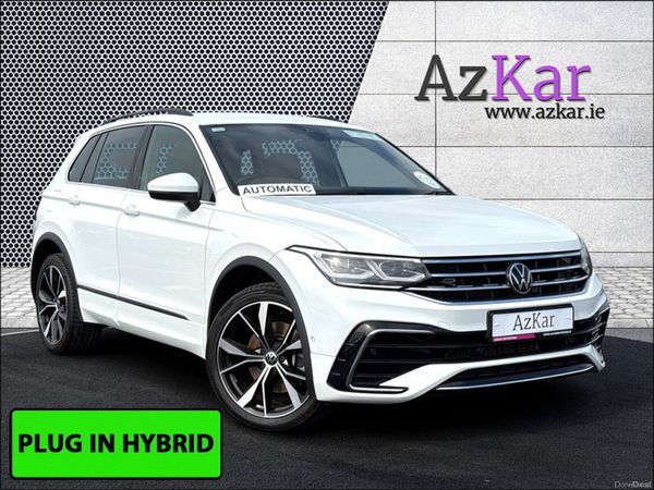 Volkswagen Tiguan SUV, Petrol Plug-in Hybrid, 2023, White
