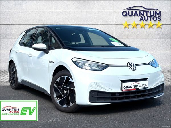 Volkswagen ID.3 Hatchback, Electric, 2023, White