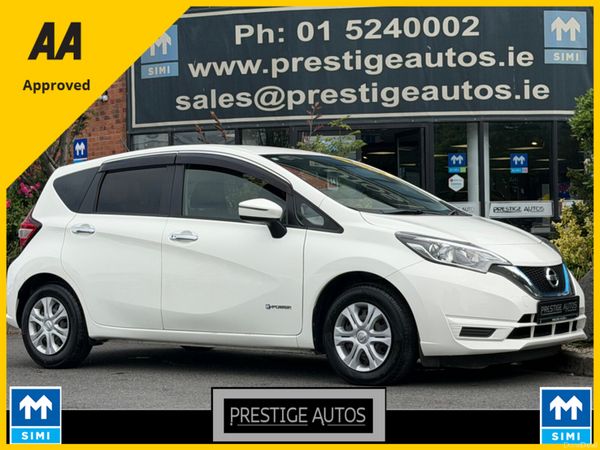 Nissan Note Hatchback, Petrol Hybrid, 2018, White