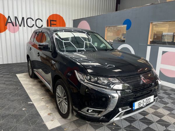 Mitsubishi Outlander SUV, Petrol Plug-in Hybrid, 2018, Black