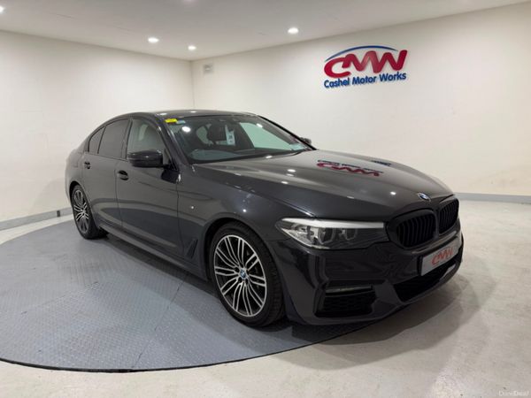 BMW 5-Series Saloon, Diesel, 2018, Grey