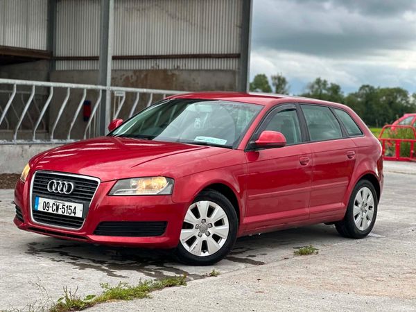 Audi A3 Hatchback, Diesel, 2009, Red