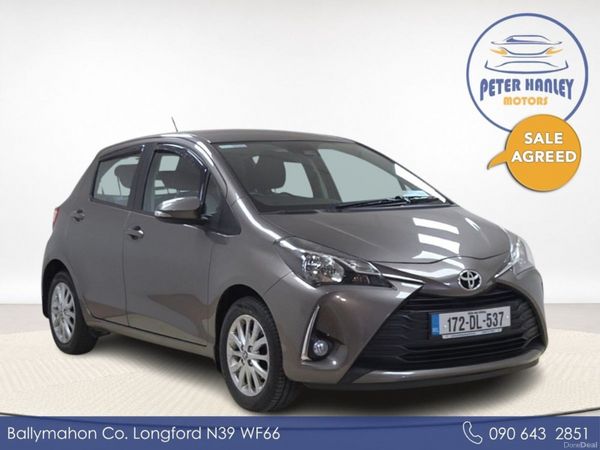 Toyota Yaris Hatchback, Petrol, 2017, Grey