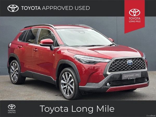 Toyota Corolla Cross Hatchback, Petrol Hybrid, 2023, Red
