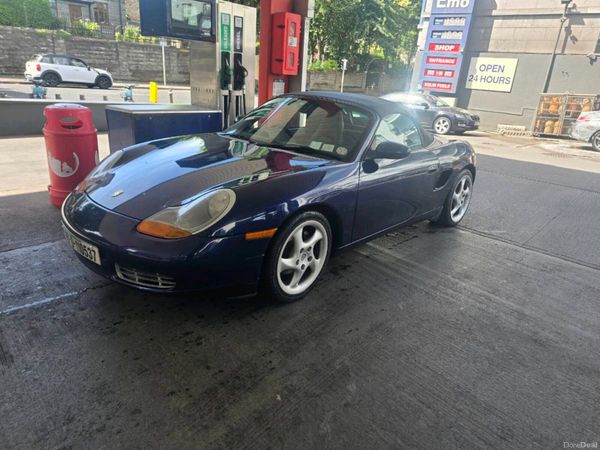 Porsche Boxster Convertible, Petrol, 2000, Blue