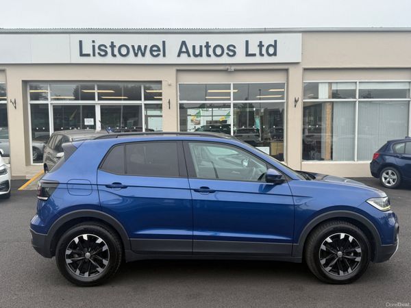 Volkswagen T-Cross SUV, Petrol, 2020, Blue
