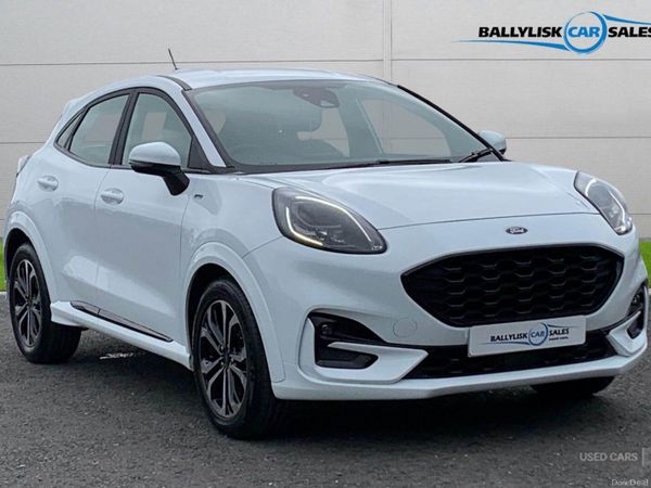 Ford Puma SUV, Petrol Hybrid, 2023, White