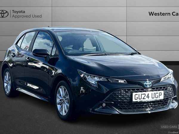 Toyota Corolla Hatchback, Petrol Hybrid, 2024, Black