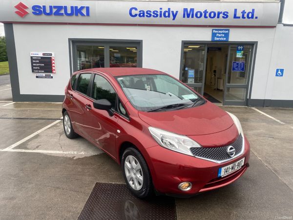 Nissan Note MPV, Petrol, 2014, Red