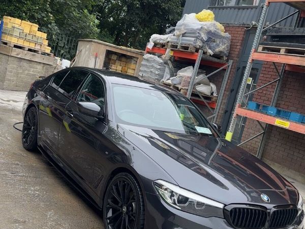 BMW 5-Series Saloon, Diesel, 2018, Grey