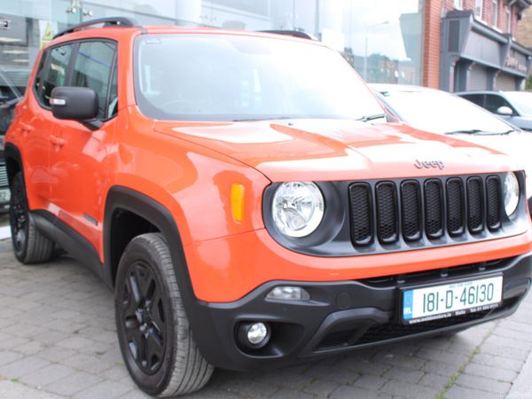 Chrysler Renegade SUV, Diesel, 2018, Orange