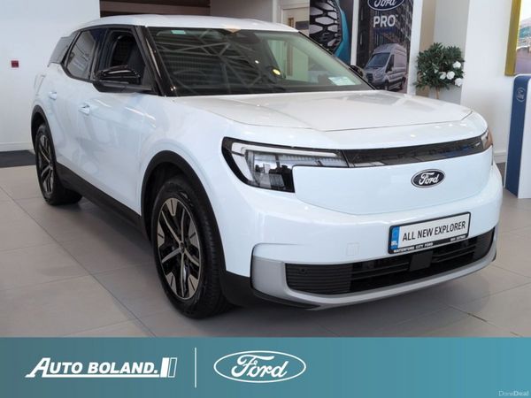 Ford Explorer Van, Electric, 2026, White