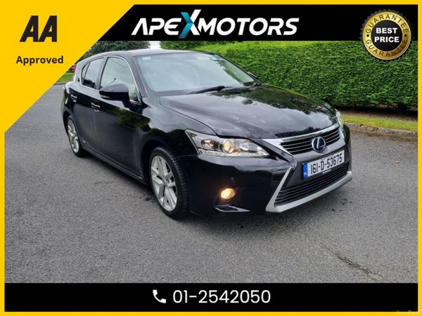 Lexus CT Hatchback, Petrol Hybrid, 2016, Black
