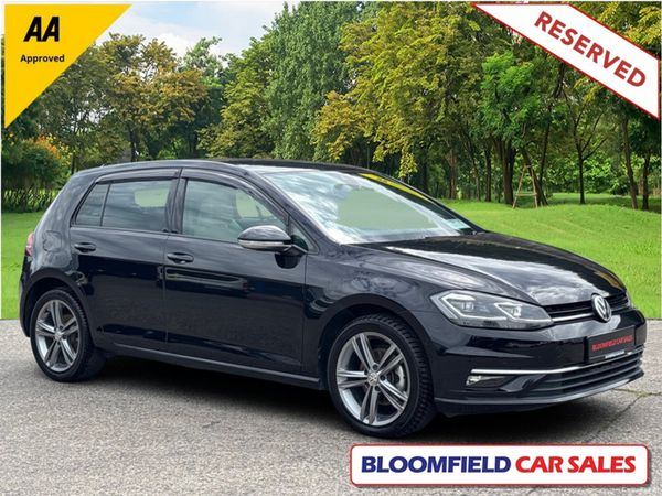 Volkswagen Golf Hatchback, Petrol, 2020, Black