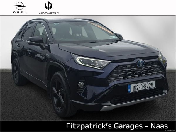 Toyota RAV4 SUV, Petrol Hybrid, 2019, Blue