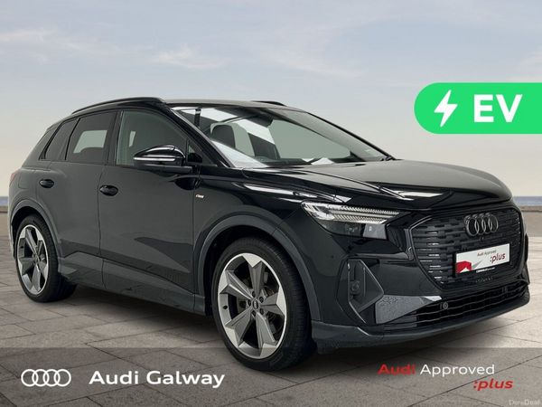 Audi Q4 e-tron SUV, Electric, 2025, Black