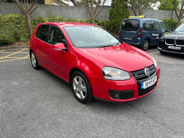 Volkswagen Golf Hatchback, Diesel, 2008, Red