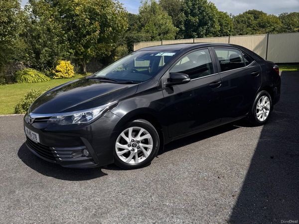 Toyota Corolla Saloon, Diesel, 2018, Black