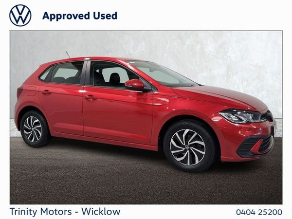 Volkswagen Polo Hatchback, Petrol, 2022, Red