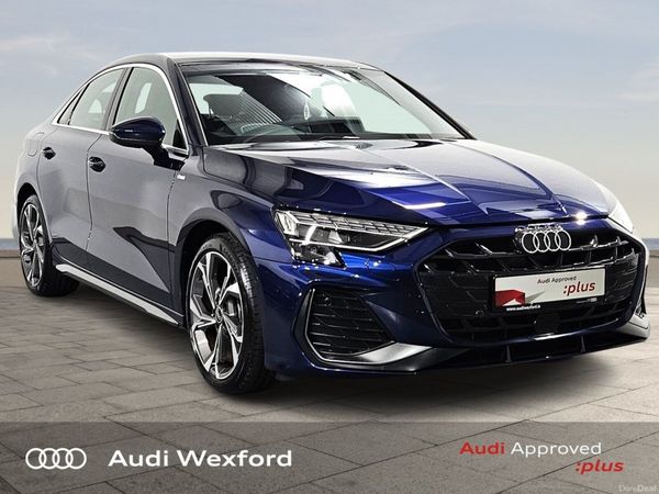 Audi A3 Saloon, Petrol, 2025, Blue