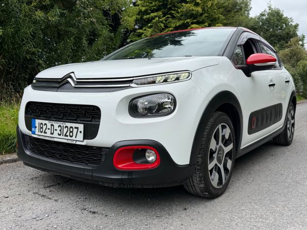 Citroen C3 Hatchback, Petrol, 2018, White