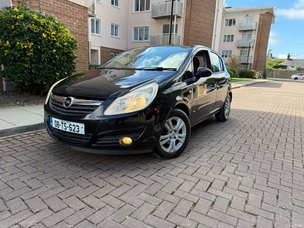 Opel Corsa Hatchback, Petrol, 2008, Black