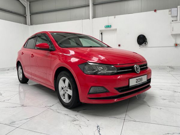 Volkswagen Polo Hatchback, Petrol, 2019, Red