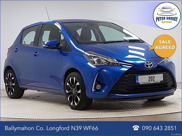 Toyota Yaris Hatchback, Petrol, 2020, Blue