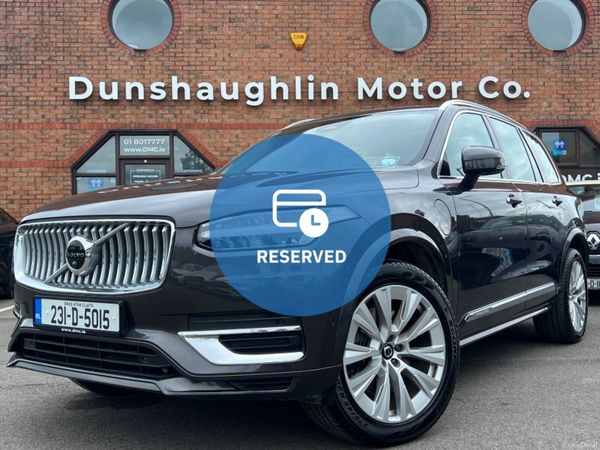 Volvo XC90 SUV, Petrol Plug-in Hybrid, 2023, Grey