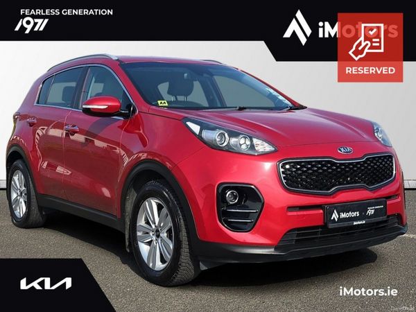 Kia Sportage MPV, Diesel, 2018, Red