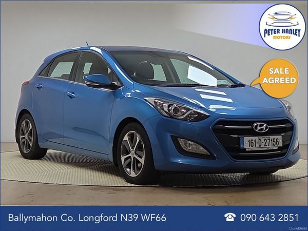 Hyundai i30 Hatchback, Diesel, 2016, Blue