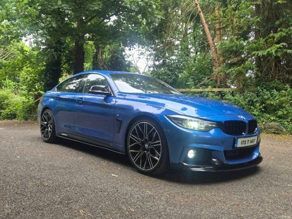 BMW 4-Series Coupe, Diesel, 2017, Blue