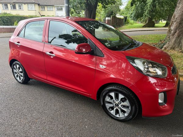 Kia Picanto Hatchback, Petrol, 2016, Red