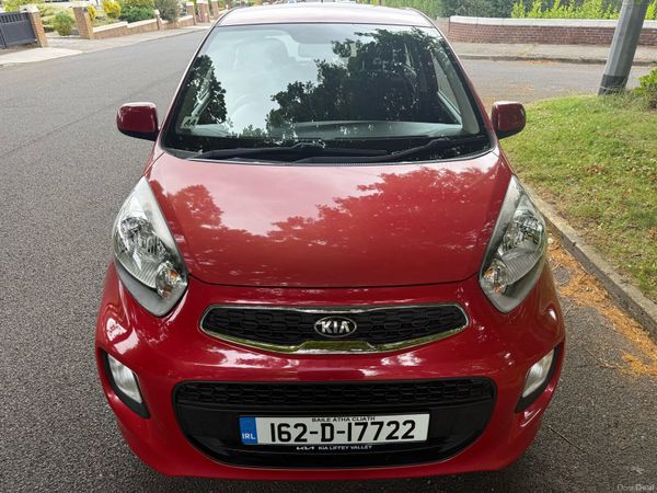 Kia Picanto Hatchback, Petrol, 2016, Red