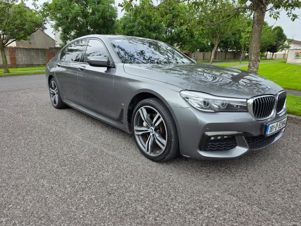 BMW 7-Series Saloon, Petrol Plug-in Hybrid, 2018, Grey