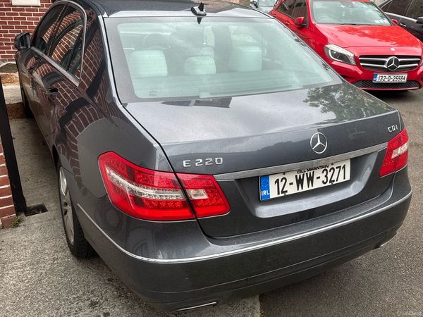 Mercedes-Benz E-Class Saloon, Diesel, 2012, Grey