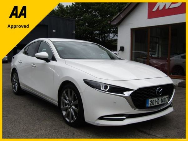 Mazda Mazda3 Saloon, Petrol, 2020, White