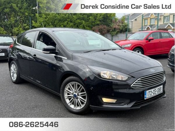 Ford Focus Hatchback, Diesel, 2017, Black