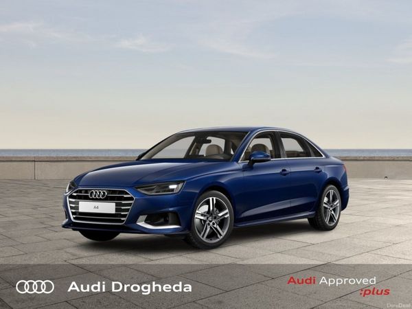 Audi A4 Saloon, Diesel, 2023, Blue