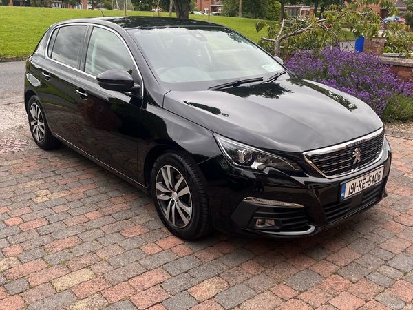 Peugeot 308 Hatchback, Diesel, 2019, Black
