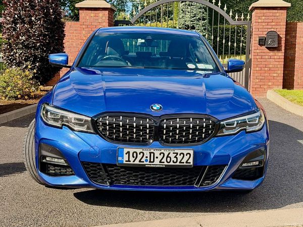 BMW 3-Series Saloon, Petrol Plug-in Hybrid, 2019, Blue