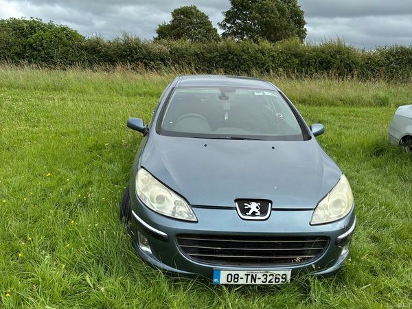 Peugeot 407 Saloon, Diesel, 2008, Grey