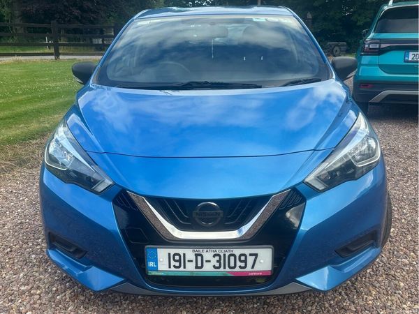 Nissan Micra Hatchback, Petrol, 2019, Blue